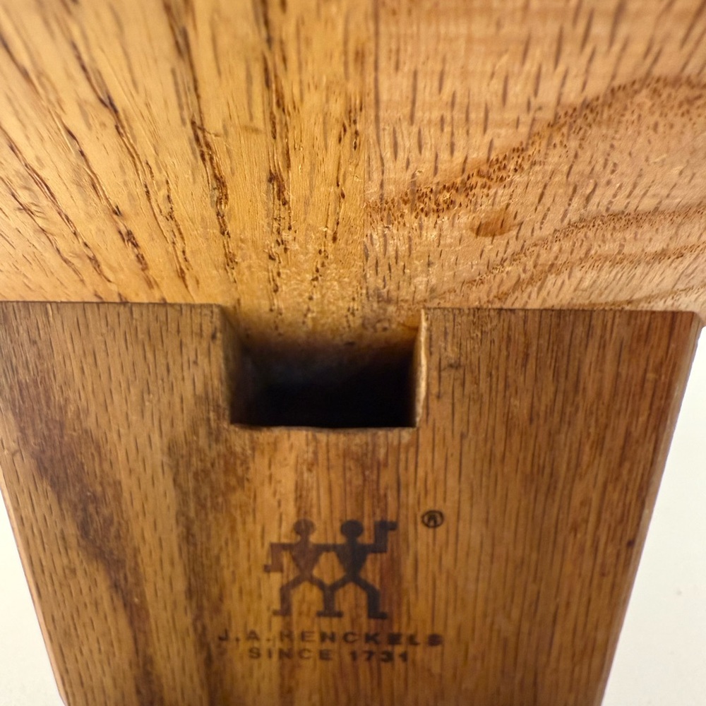 Zwilling J.A. Henckels Wooden Knife Block